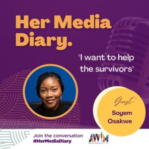 “I want to help the survivors” with Soyem Osakwe