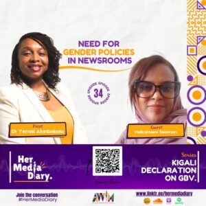 “Need for Gender Policies in Newsrooms” with Melkamsew Selomon