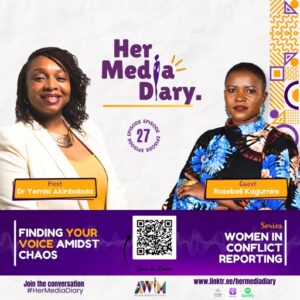 “Finding Your Voice Amidst Chaos” with Rosebell Kagumire