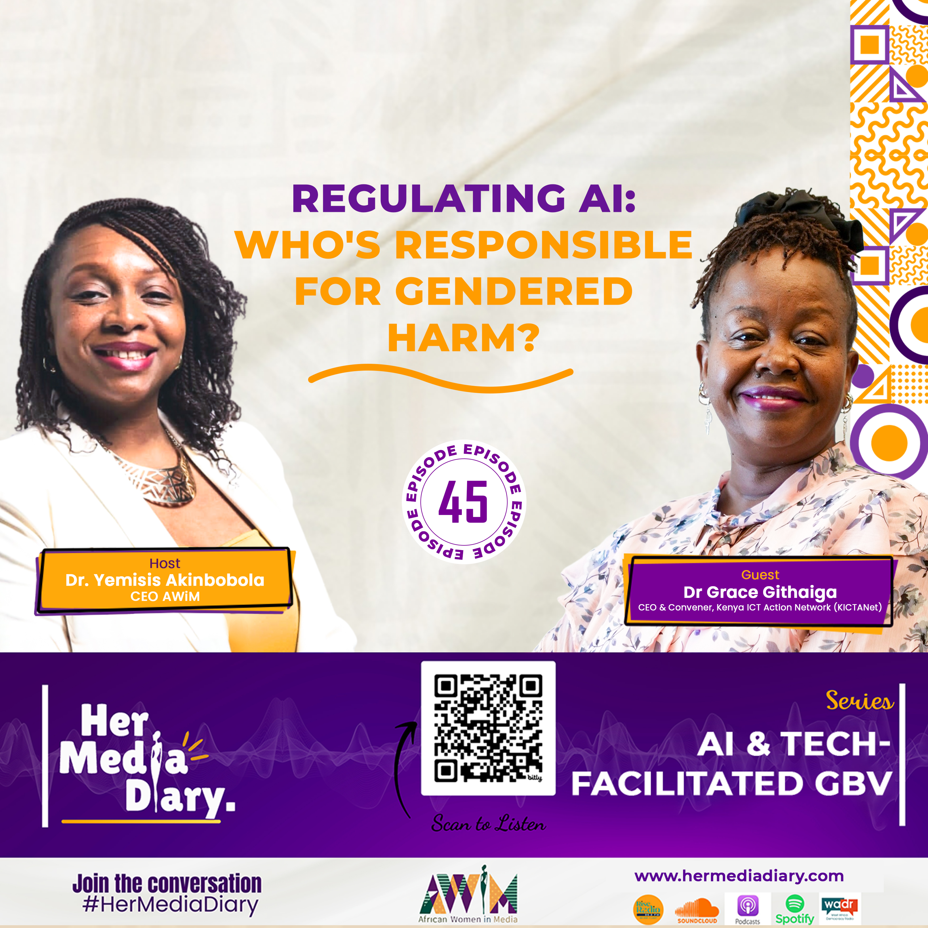 Dr Grace Githaiga - Her Media Diary