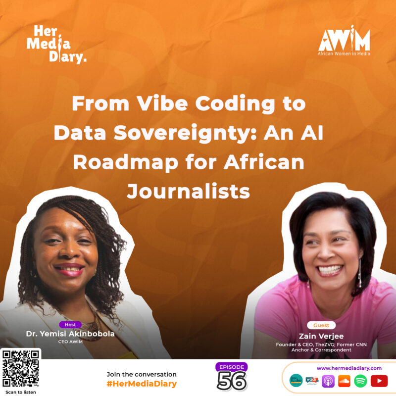 Zain Verjee on Her Media Diary Podcast
